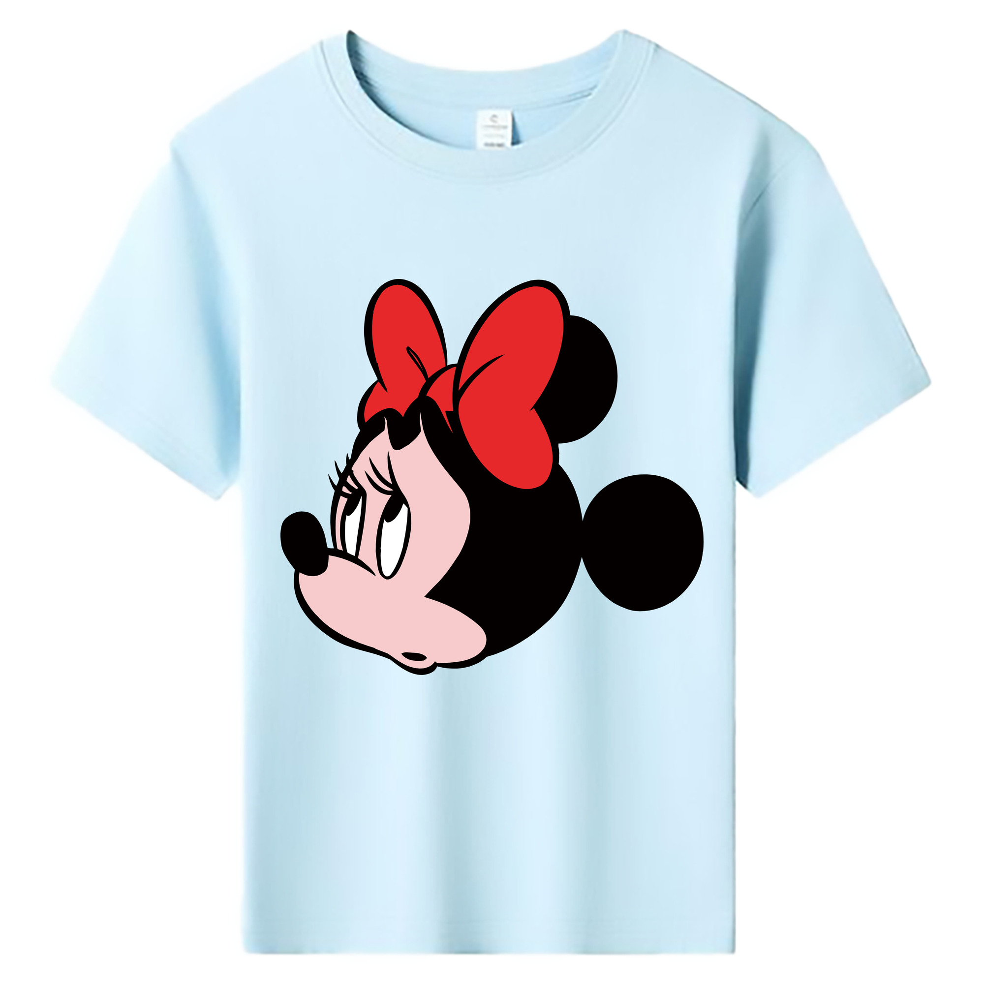 ミッキーマウス Mickey Mouse 綿100％キッズTシャツ（フロントプリント）